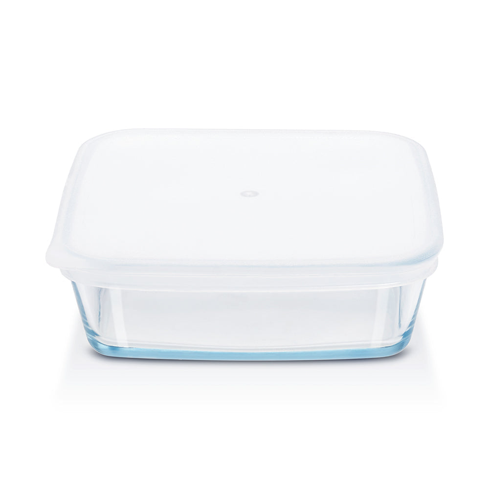 Borosil Square Baking Dish with Lid (800 ml)