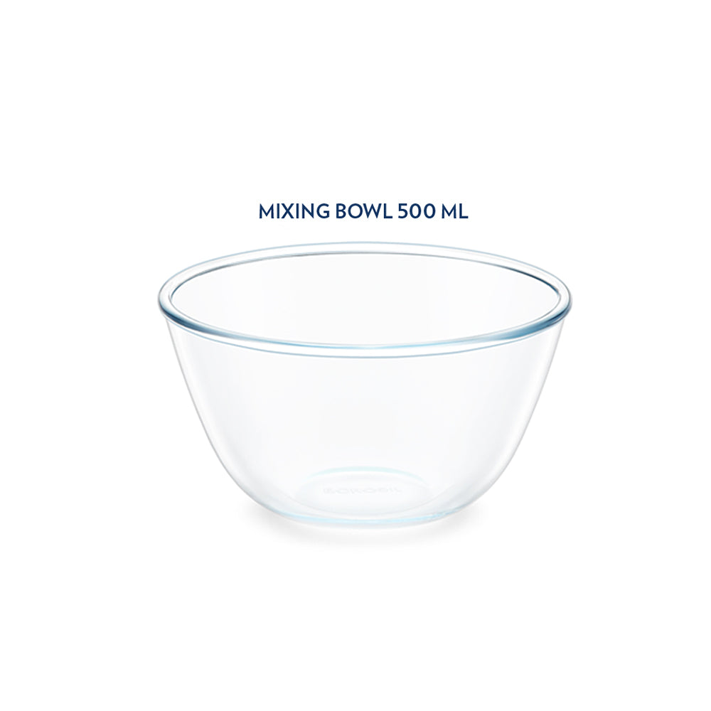 Borosil Mixing Bowl with Lid (750 ml)