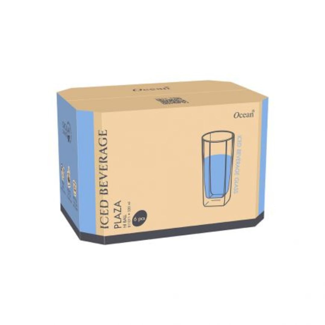 Ocean Plaza Hi Ball Glass (320ml)