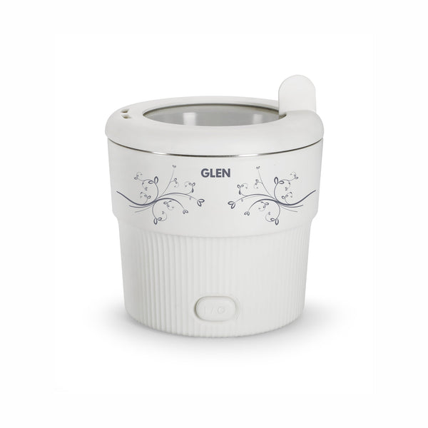 Glen Electric Mini Cooker, White (0.8L, 500W)