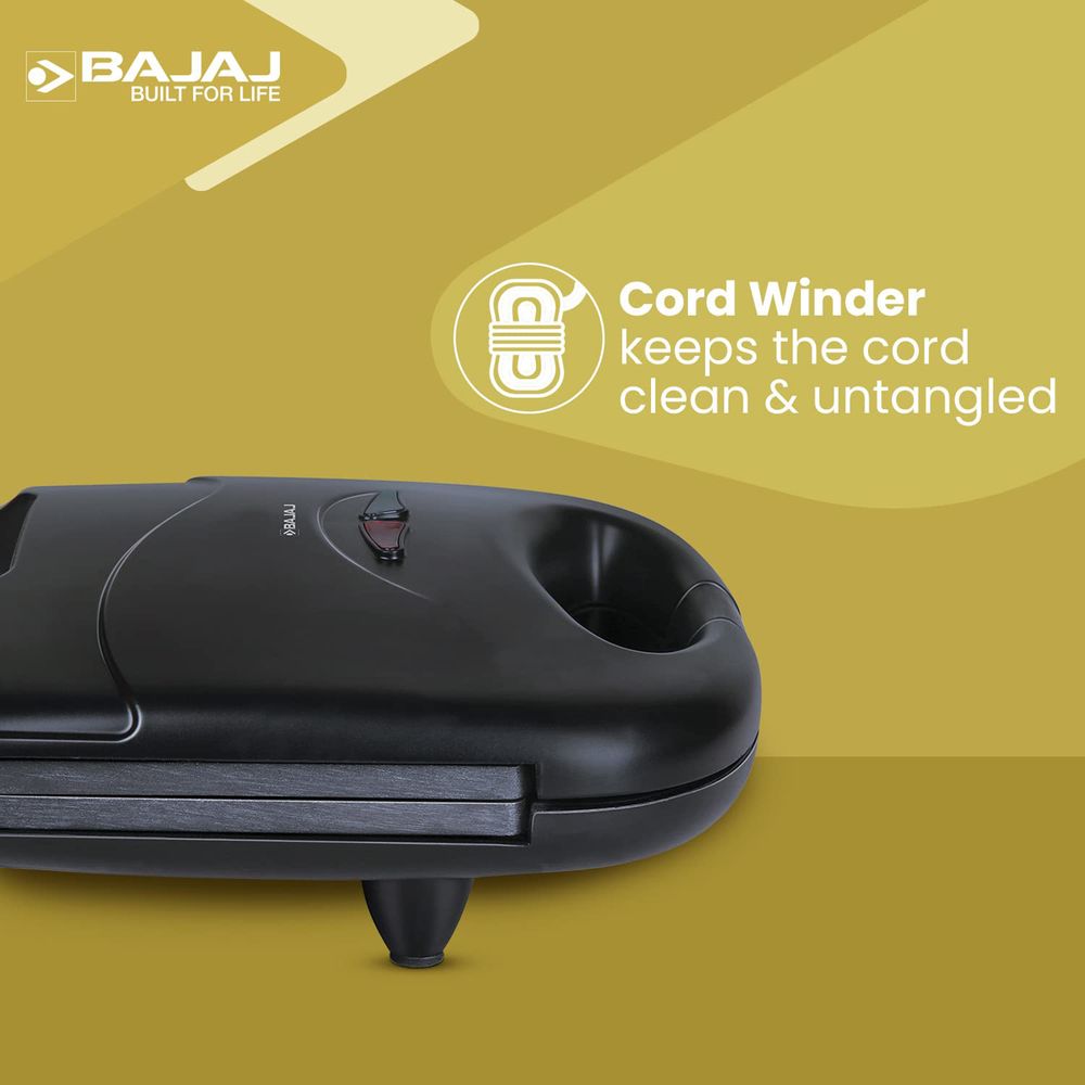 Bajaj Deluxe Sandwich Maker (800W)