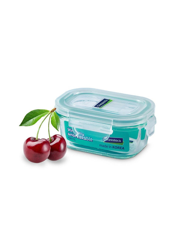 Glasslock Classic Round Glass Container (165 ml)