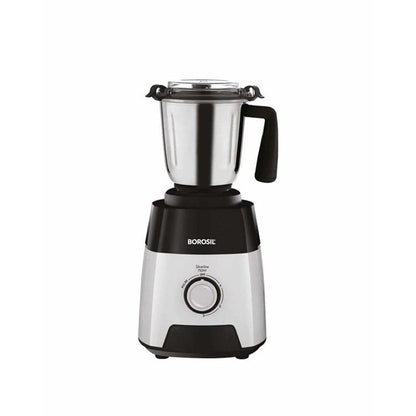 Borosil Silverline 750W Mixer Grinder with 3 Heavy-Duty Stainless Steel Jars