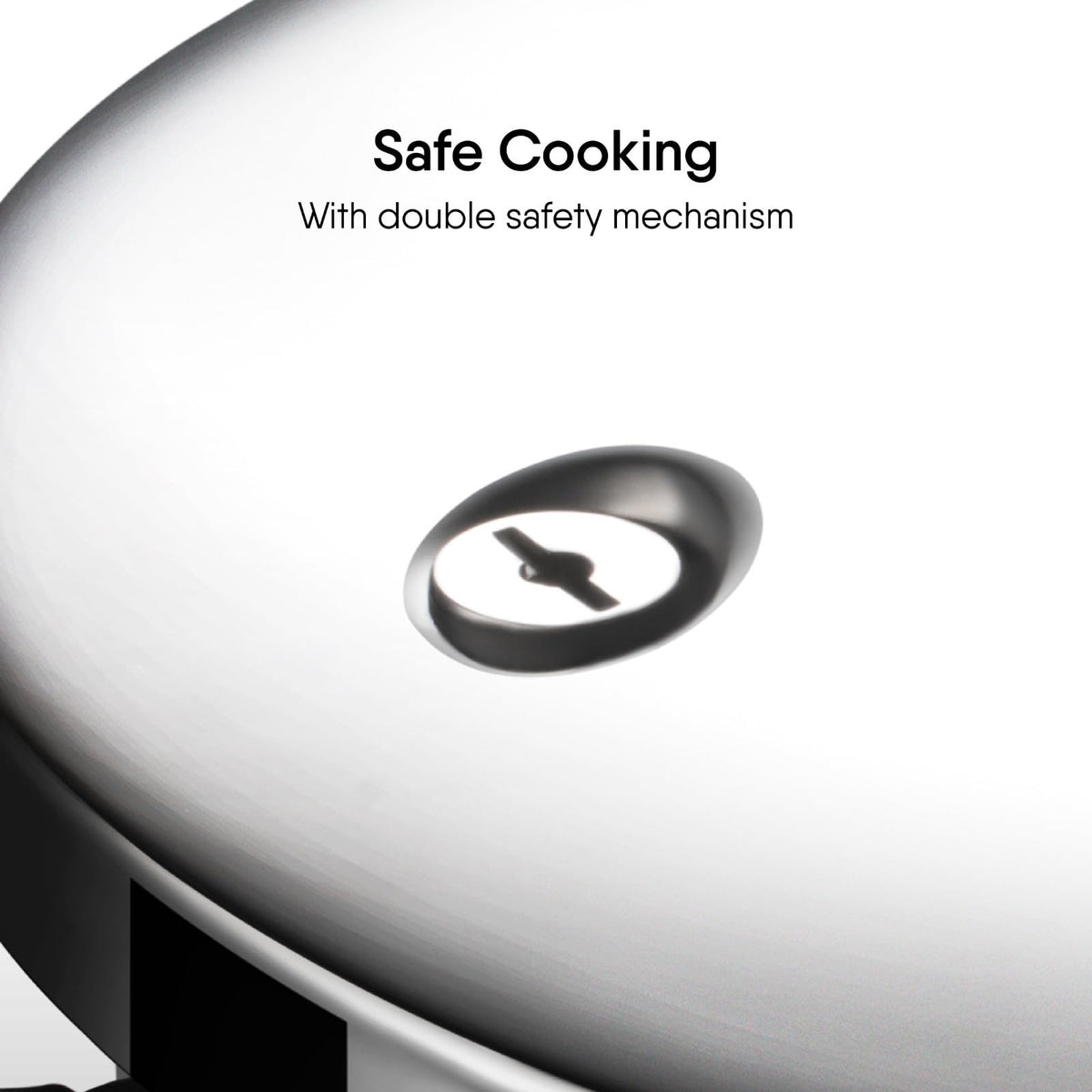 Stahl Xpress Triply Stainless Steel Pressure Cooker 3L Tall ISI Certified Induction & Gas Compatible