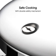 Stahl Xpress Triply Stainless Steel Pressure Cooker 3L Tall ISI Certified Induction & Gas Compatible