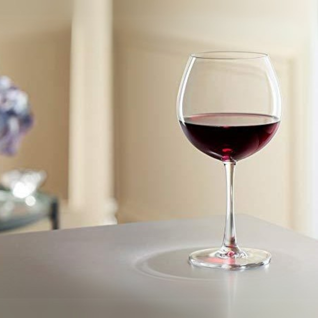 Ocean Madison Burgundy Glass (650ml)