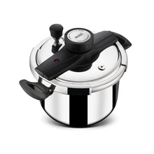 Stahl Triply Stainless Steel Versatil 5L Pressure Cooker with Lid Induction & Gas Compatible Inner Lid Premium 3-Layer Stainless Steel Cooker