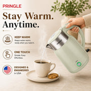 Pringle Haden Double-Wall Electric Kettle, Mint Green (1.8L)