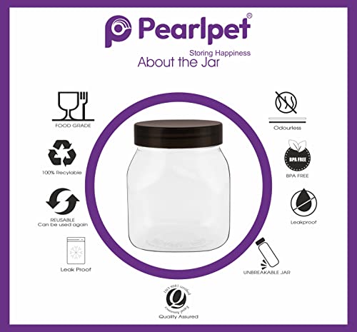 Pearlpet Space Saver, Set of 3 (Black) (800 g)