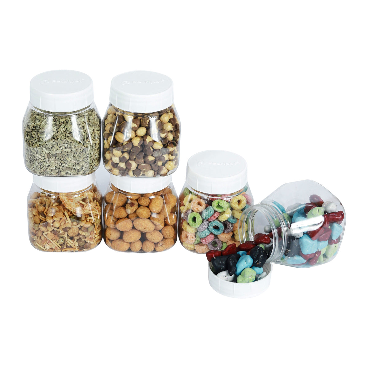 Pearlpet Space Saver, Set of 3 (White) (200 g)