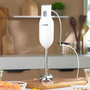 Borosil SmartBlend HB04 Hand Blender, White (300W)