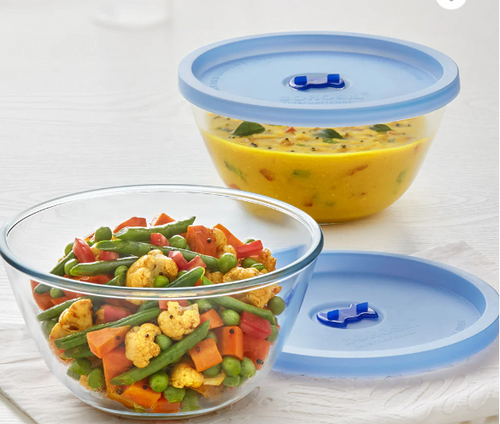 Borosil Mixing Bowl with Lid (350 ml)