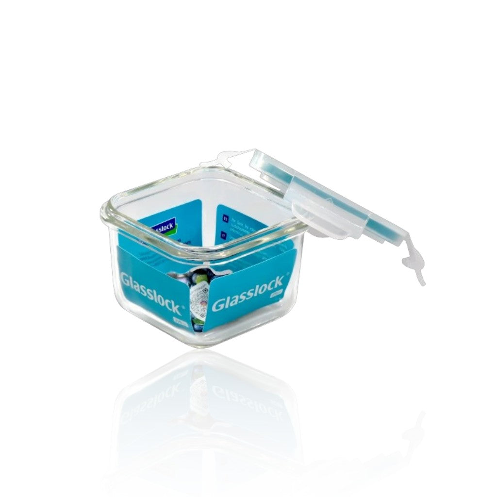 Glasslock Classic Square Glass Container (210 ml)