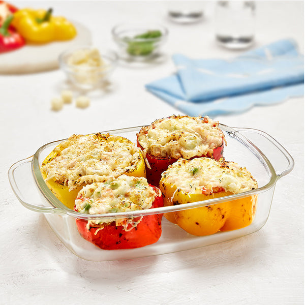 Borosil Deep Rectangular Dish (1.5 L)