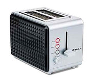 Bajaj Juvel Pop-up Toaster, Black/Silver (750W)