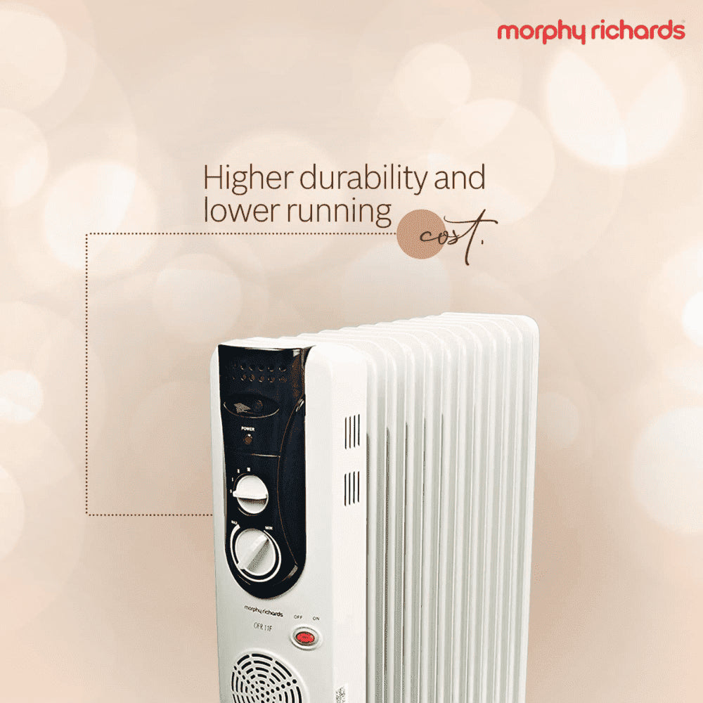 Morphy Richards OFR 09F Oil Filled Radiator Heater (2400W)