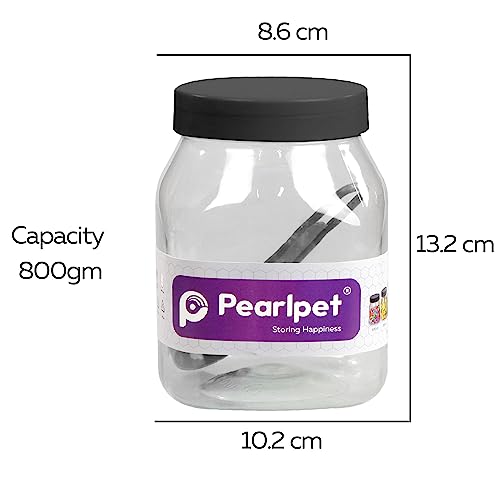 Pearlpet Space Saver, Set of 3 (Black) (800 g)