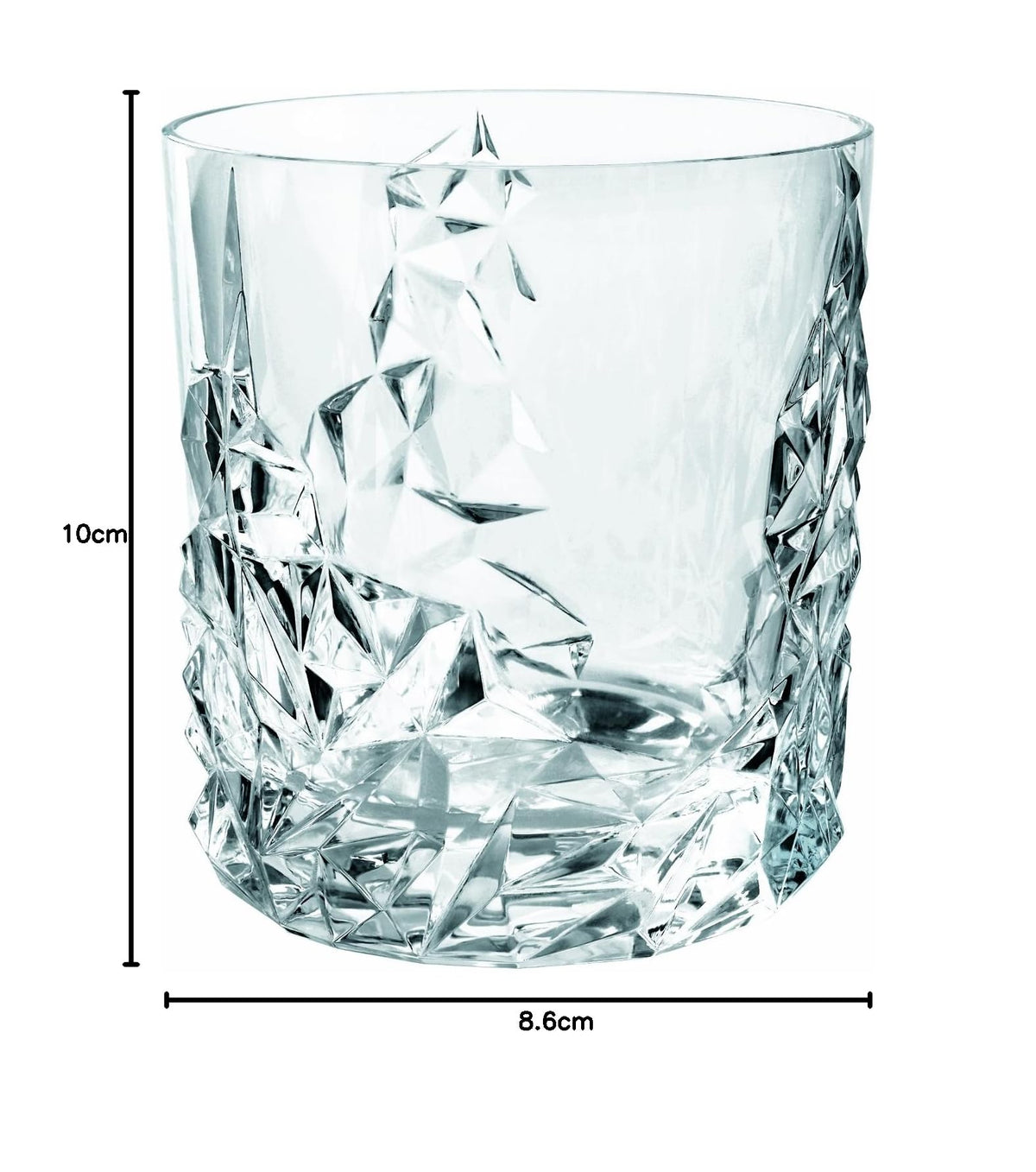 Nachtmann Sculpture Whisky Tumbler, Set of 6 (340 ml)