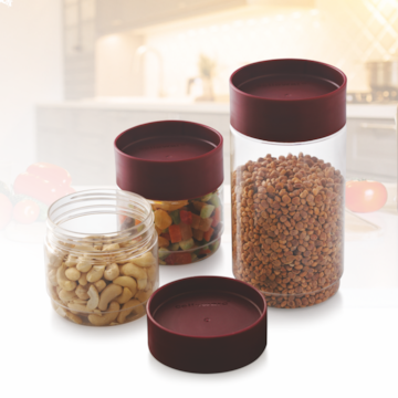 Cello Modustack Red, Set of 2 (750 ml)
