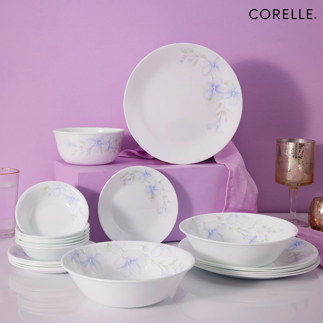Corelle Lapinue 21-Piece Dinner Set