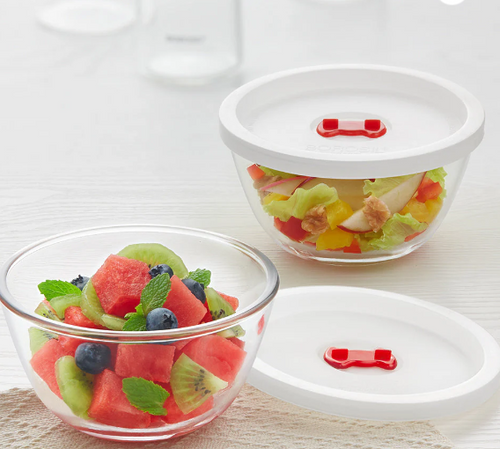 Borosil Mixing Bowl with Lid (350 ml)