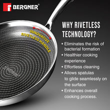 Bergner Hi-Tech Prism Fry Pan (28 cm)