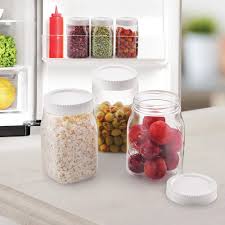 Cello Fridge Door Canister, Set of 3 (750 ml)