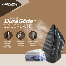 Bajaj MX45 Steam Iron, Black/Grey (2000W)