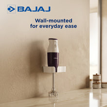 Bajaj HB 23 Hand Blender with Wall Mount, Purple & White (160W)
