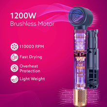AGARO Imperial Multifunctional 6-in-1 Hair Styler, Blue (1200W)