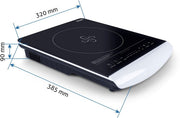 Glen GL 3074 Induction Cooker, White (2000W)