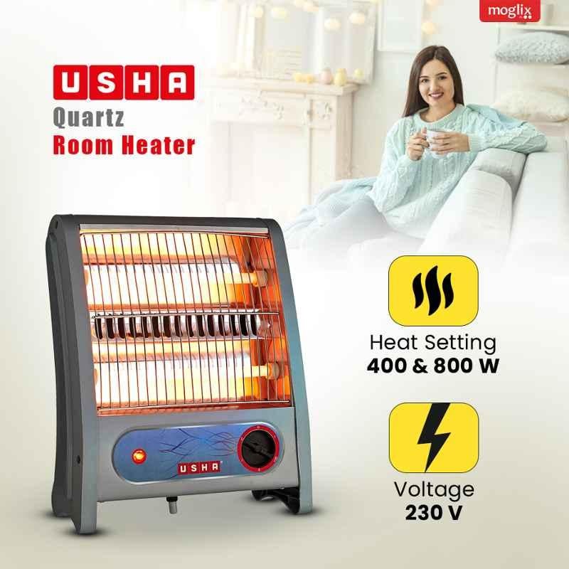 Usha QH3002 Quartz Room Heater (400/800W)