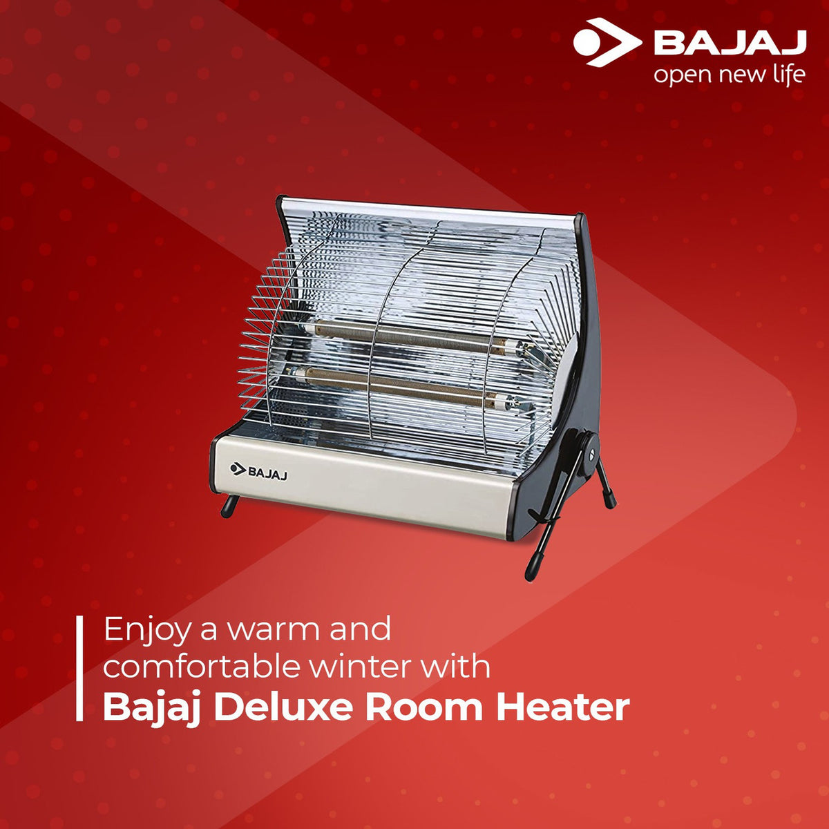 Bajaj Deluxe Room Heater (2000W)