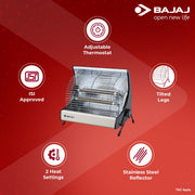Bajaj Deluxe Room Heater (2000W)