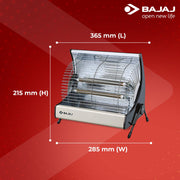 Bajaj Deluxe Room Heater (2000W)