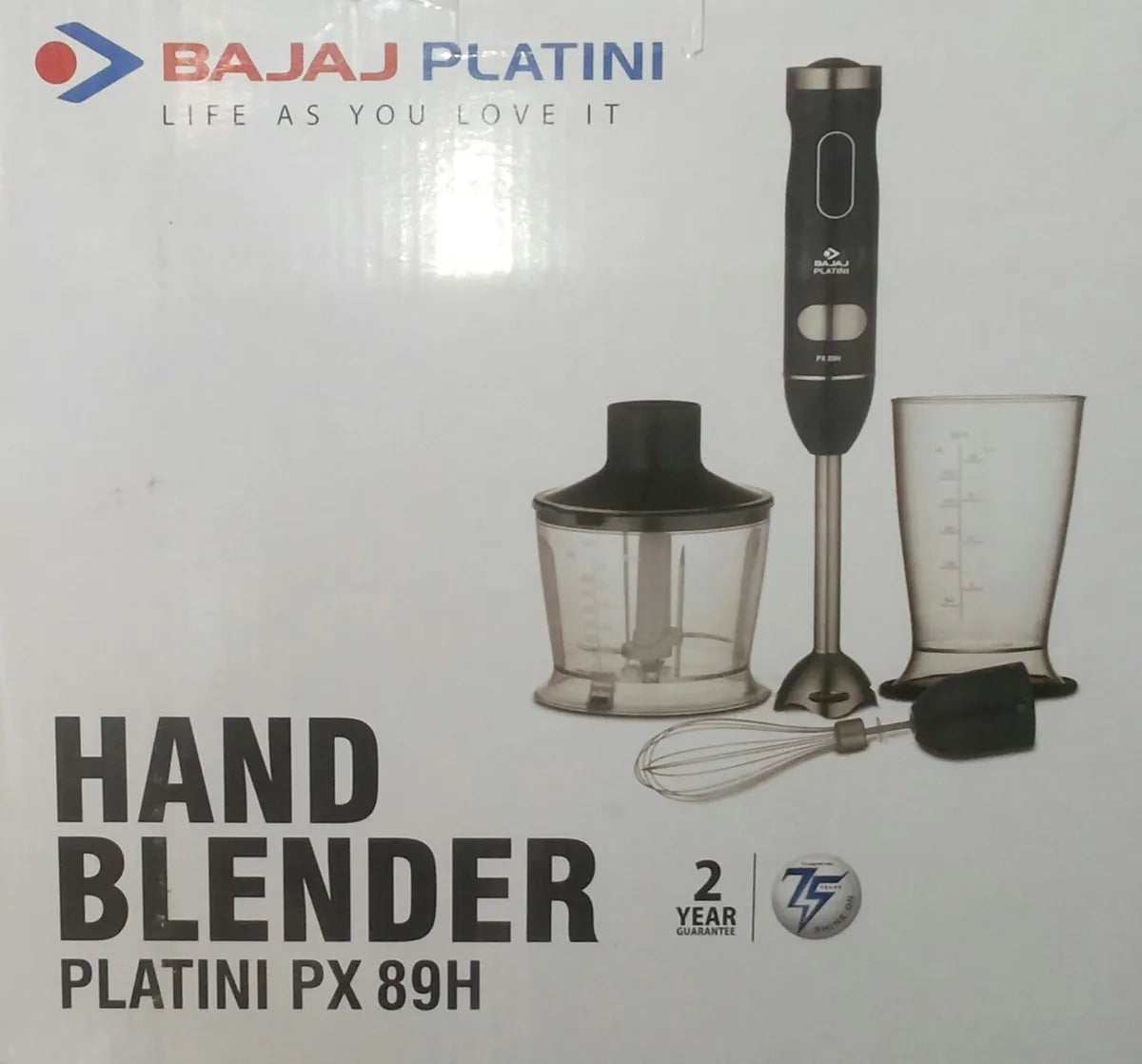 Bajaj Platini PX 89H Hand Blender Set (600W)