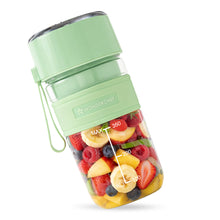 Wonderchef Nutri-Cup Zip Rechargeable Portable Blender, Green (350ml)
