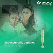 Bajaj HB 20 Silent Hand Blender, Green (300W)