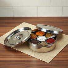 Vinod Stainless Steel Masala Dabba No. 11 (7.5 Inch)