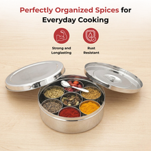 Vinod Stainless Steel Masala Dabba No. 11 (7.5 Inch)