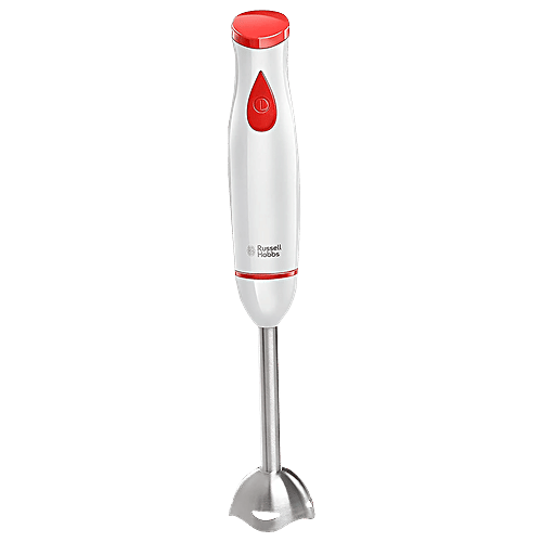 Russell Hobbs Hand Blender, White & Red (300W)