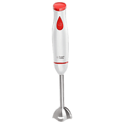 Russell Hobbs Hand Blender, White & Red (300W)