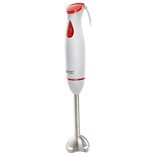 Russell Hobbs Hand Blender, White & Red (300W)