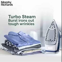 Morphy Richards Super Glide Steam Iron, Blue & White (2000W)