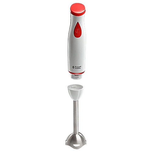 Russell Hobbs Hand Blender, White & Red (300W)