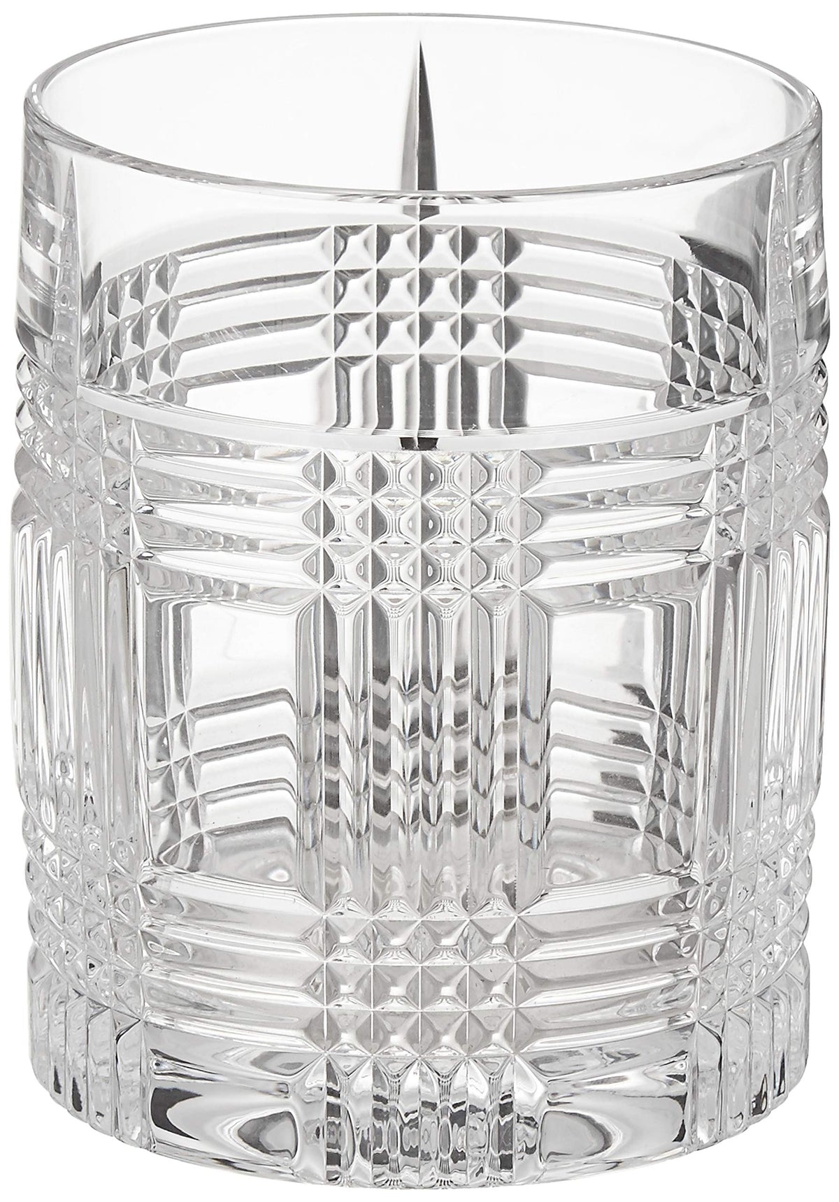 Nachtmann Check Whisky Tumbler, Set of 6