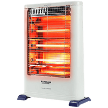 Maharaja Whiteline Lava Quartz Room Heater, White (1200W)