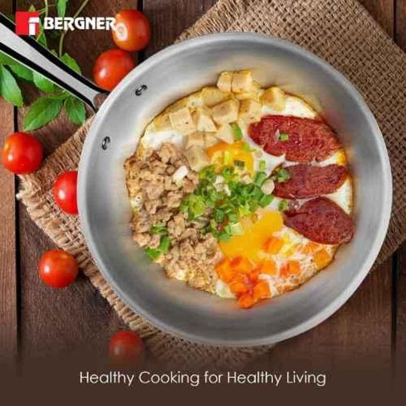 Bergner Argent 5CX Fry Pan, 5-Ply (24 cm)