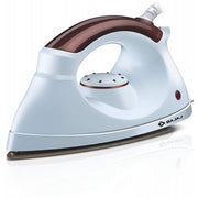 Bajaj Majesty Esteela Dry Iron, White/Maroon (1000W)