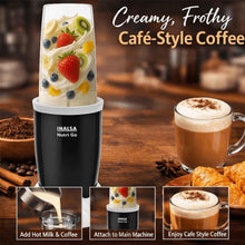 Inalsa Nutri Go Nutri Blender, Black/Grey (3 Jars, 500W)